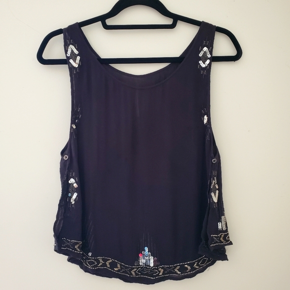 Free People Sequin Tank Top 😍 - Picture 3 of 10